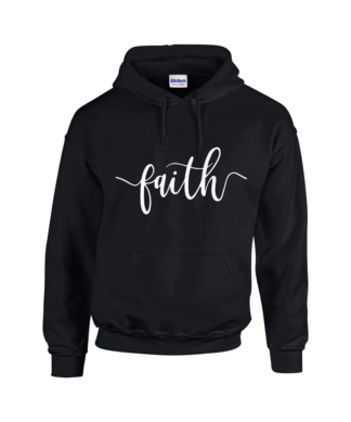 Faith | Graphic Pullover Hooded Sweatshirt | Great gift for her | Great gift for him