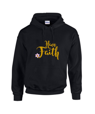 Have Faith Pullover Hoodie |Faith graphic Hoodie | Personalized Pullover Hooded Sweatshirt | Gift for Him | Gift for her