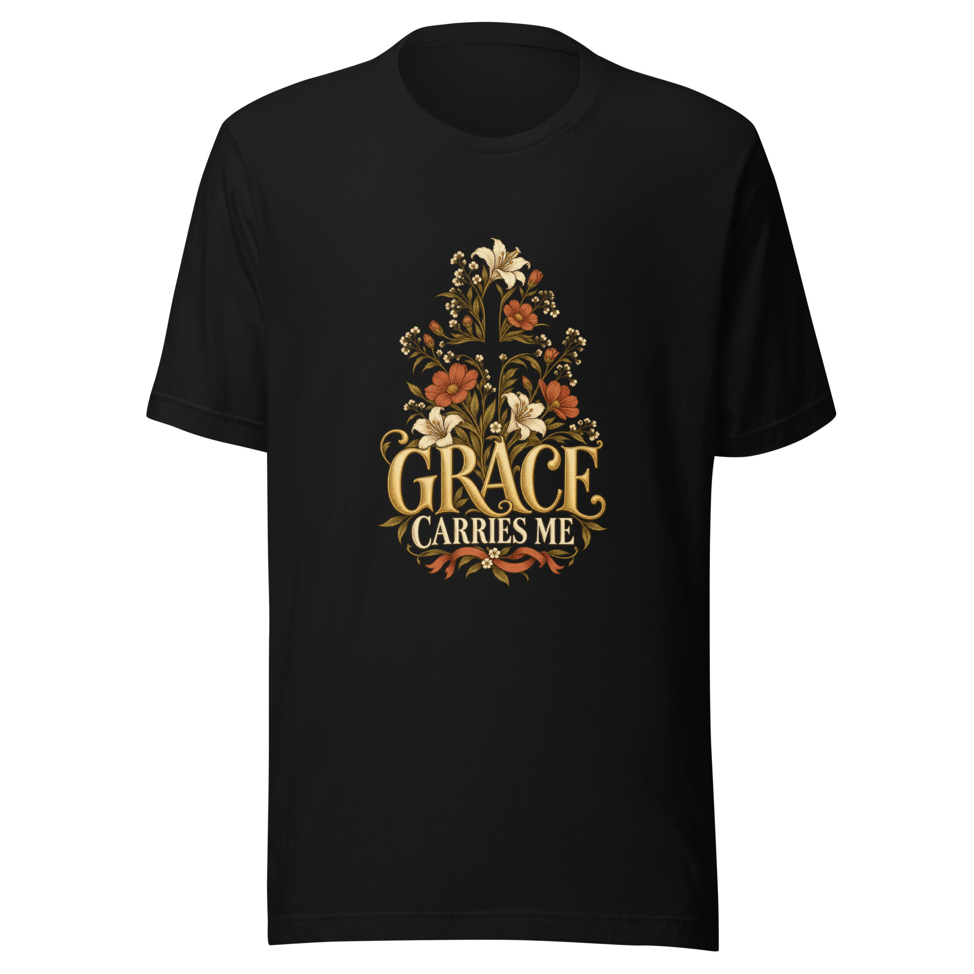 Grace Carries Me Faith T-Shirt